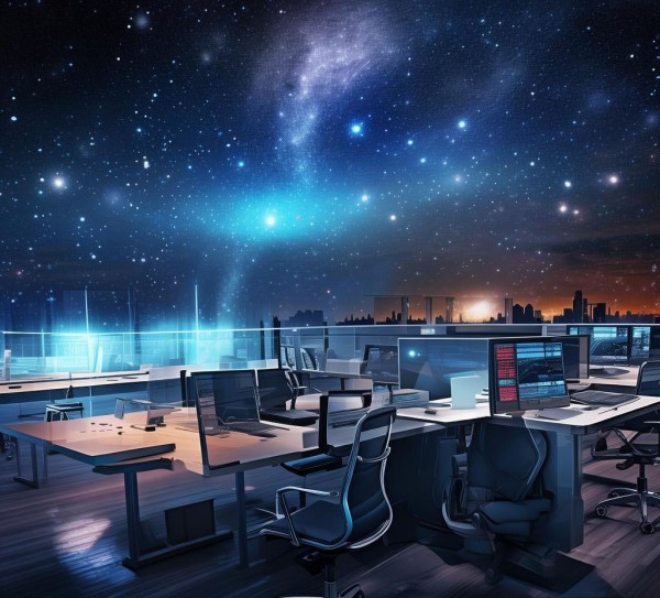 炫丽星空商务动态模板,让工作场景焕新光彩 炫丽星空商务动态模板,让工作场景焕新光彩